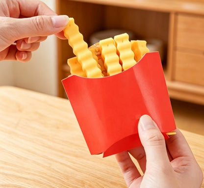 Novelty Chip-Shaped Food Sealing Clips Set – 12 Pack Reusable Snack Bag Sealers with Decorative Container – Aesthetic Kitchen Gadgets for Pantry & Refrigerator