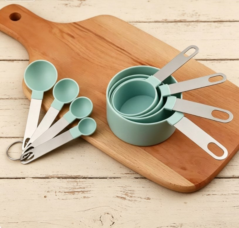 Precision Measuring Spoon with Sliding Scale - Multipurpose Teaspoon and Tablespoon for Cake Baking - Food-Grade Space-Saving Kitchen Gadget for Home Cooking