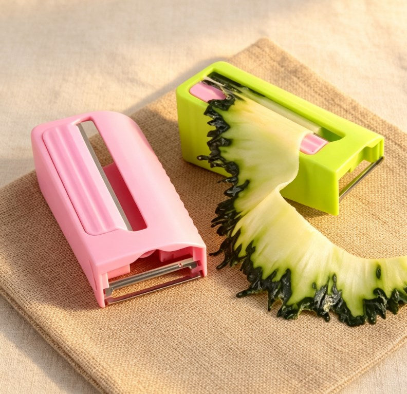 Professional Vegetable Slicer & Manual Peeler Tool – Versatile Cucumber Cutter for Kitchen Prep and DIY Skin Care Masks